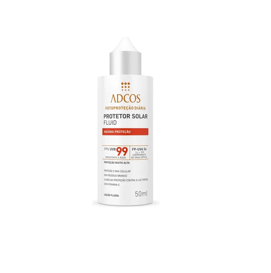 Adcos Filtro Solar Fluid Fps99 Tonal 50Ml