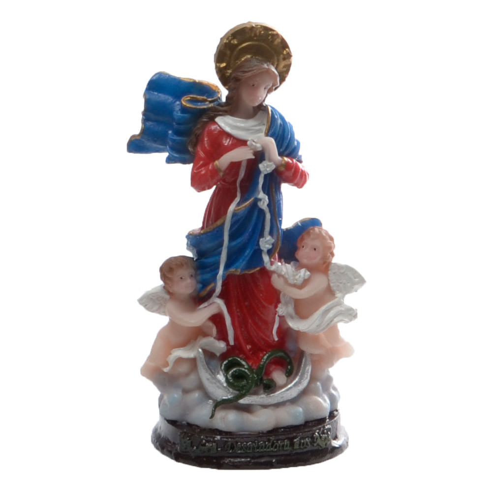 Nossa Senhora Desatadora Dos Nós 15Cm Em Resina