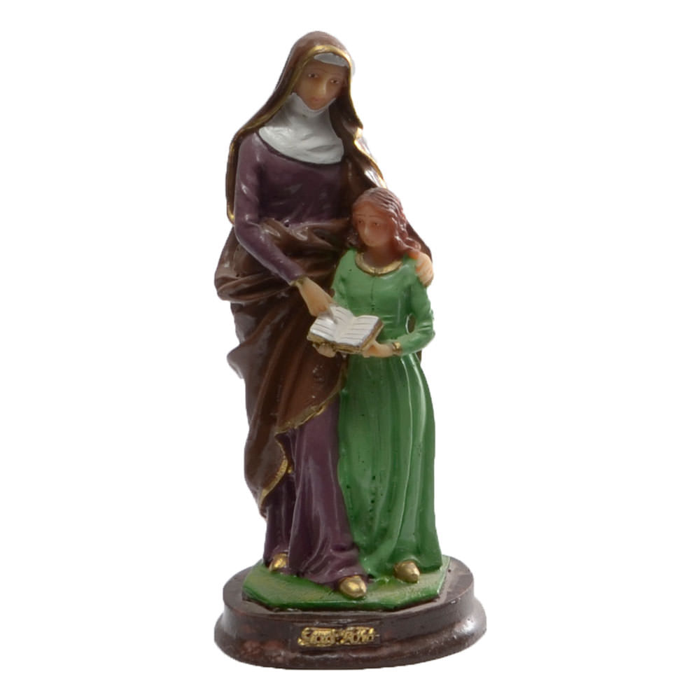 Sant`Ana 15Cm Em Resina