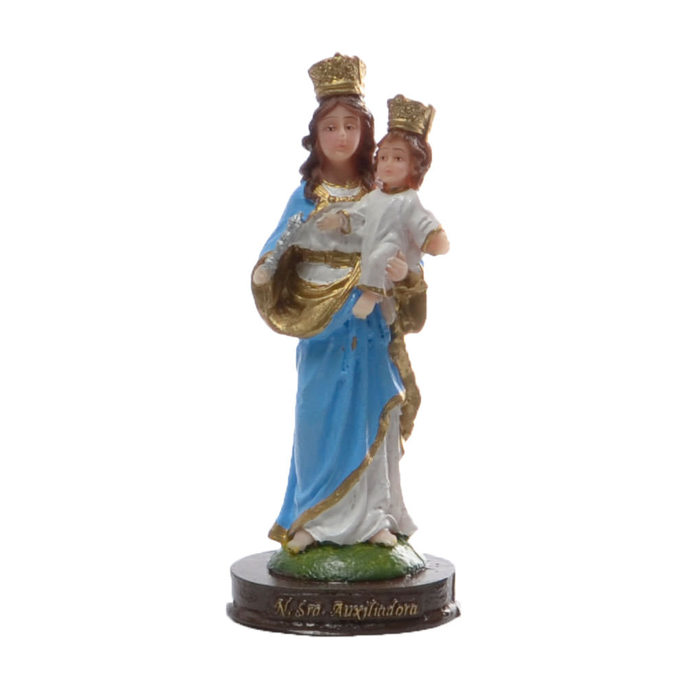 Nossa Senhora Auxiliadora 15Cm Em Resina