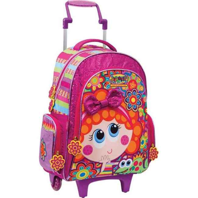Mochila Cetim Com Rodas Top Distroller 148601 - Tilibra