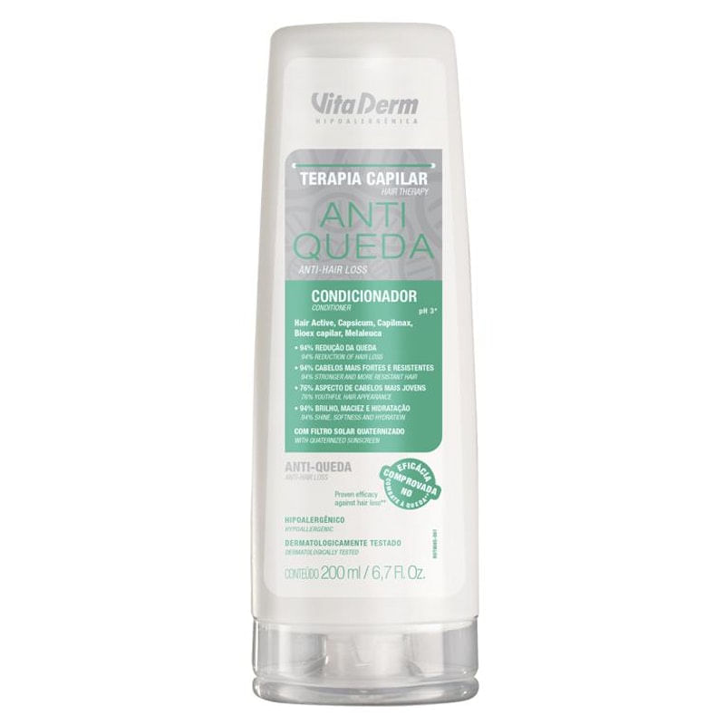 Condicionador Anti Queda Vita Derm 200Ml