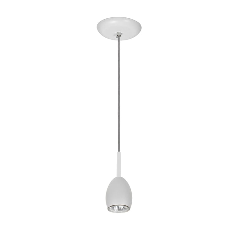 Pendente Zo 05 Branco-12X150 Cm-1L-Soq Gu10 Max 50W-Bivolt