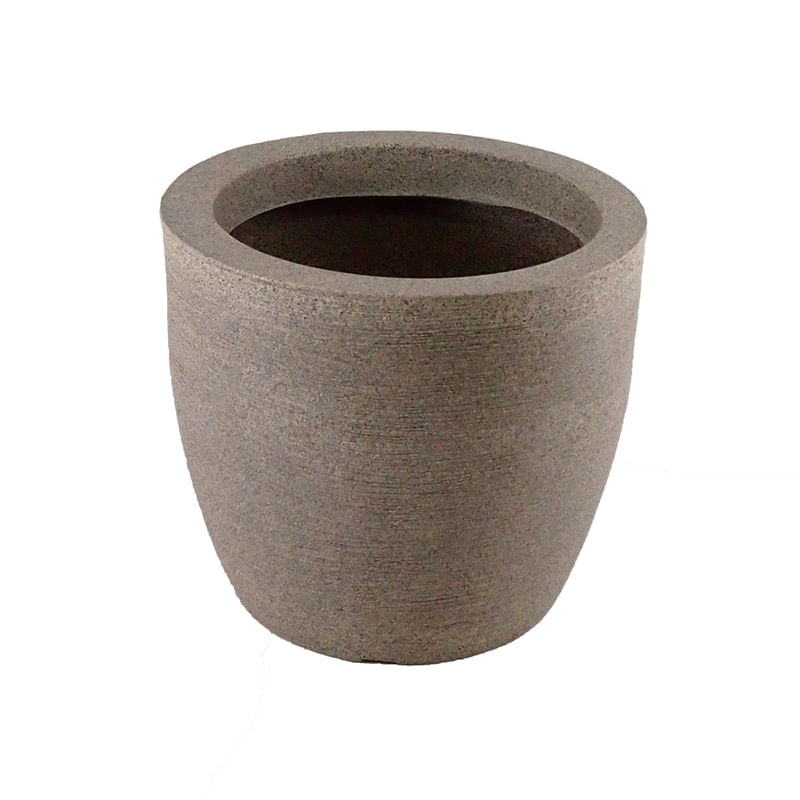 Vaso De Planta Redondo Cone 39X29x36 Cimento