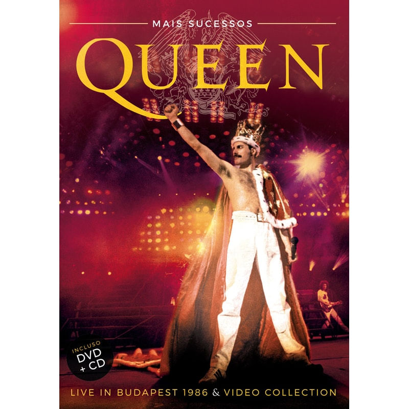 Queen Dvd+Cd Live In Budapest 1986 And Video Collection