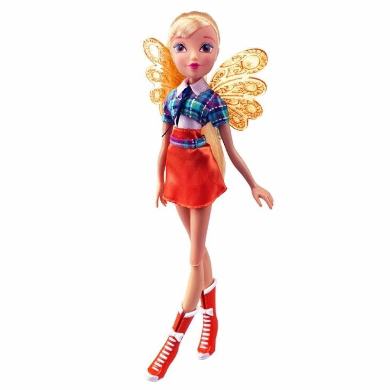 Boneca Winx Club Fairy School Stella 30 Cm Wxef001