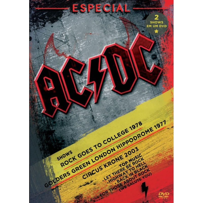 Dvd Ac Dc Especial