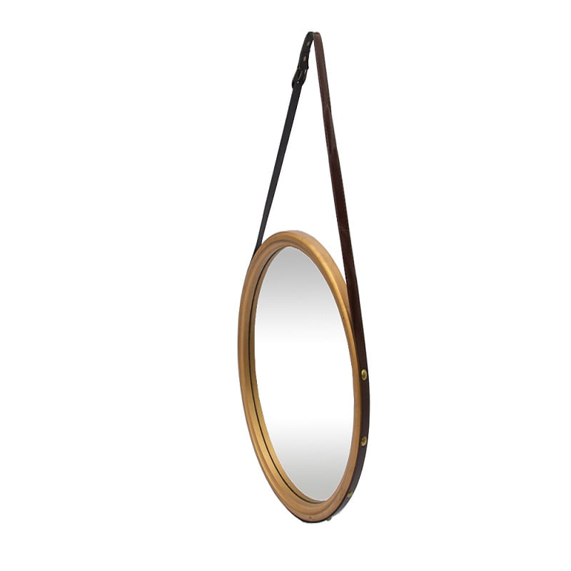 Espelho Decorativo Leather Grande