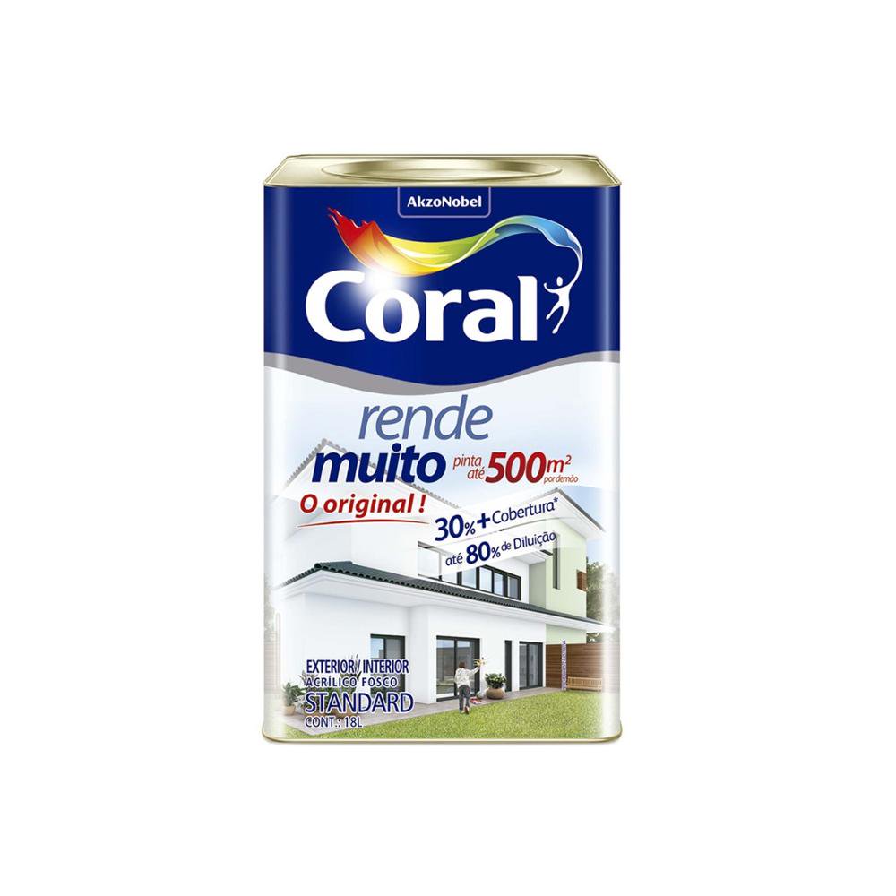 Tinta Acrílica Fosco Rende Muito Camurça 18 Litros
