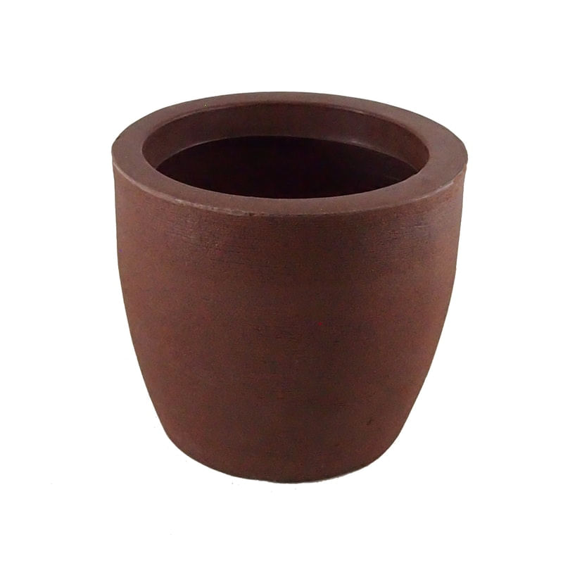 Vaso Plastico Redondo Cone 39X29x36 Argila