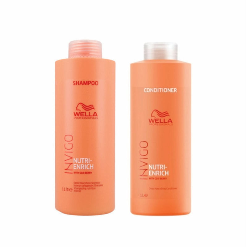 Kit Shampoo E Condicionador Wella Nutri Enrich Invigo