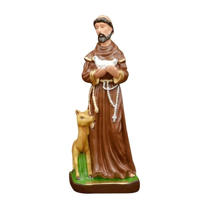 São Francisco 20Cm Em Gesso