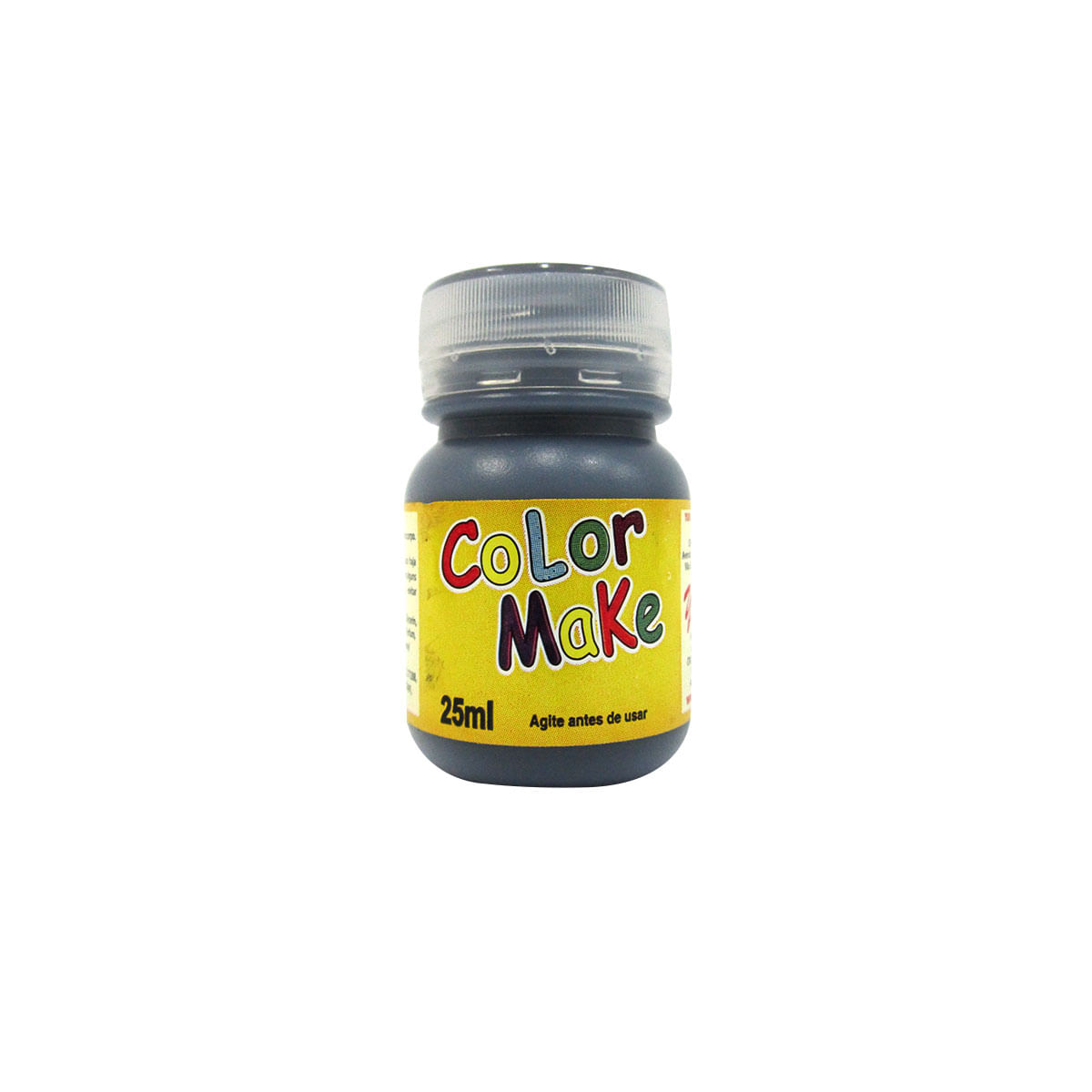 Tinta Facial Liquida Pote 25 Ml Preto