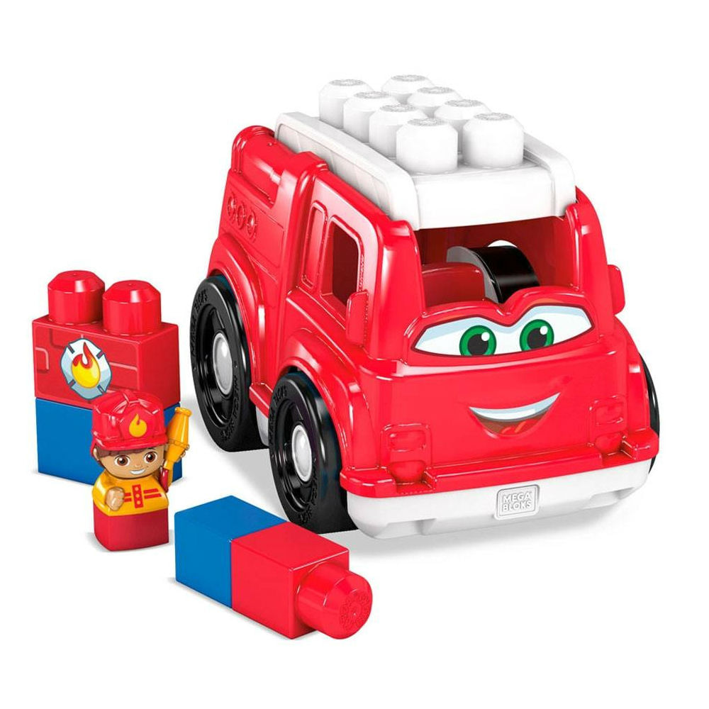 Mega Bloks Caminhão De Bombeiro Freddy - Mattel