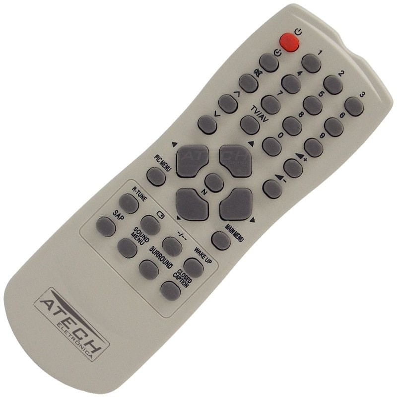 Controle Remoto Compatível Tv Panasonic Tc-14A14