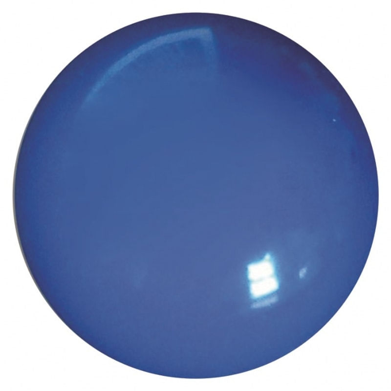 Bola De Vinil Lisa Grande Azul ( Kit Com 20 Bolas ).