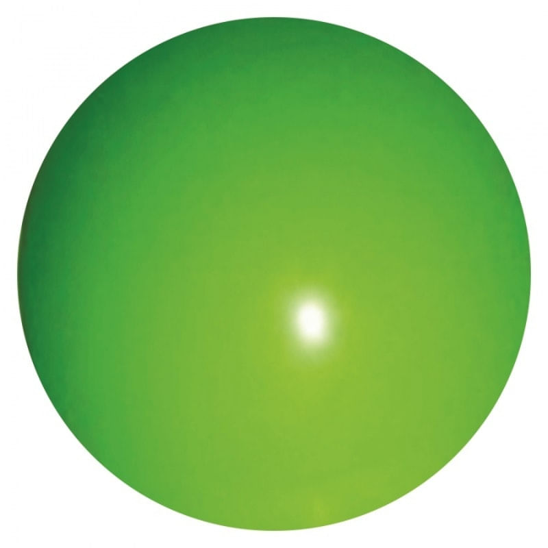 Bola De Vinil Lisa Grande Verde ( Kit Com 30 Bolas ).