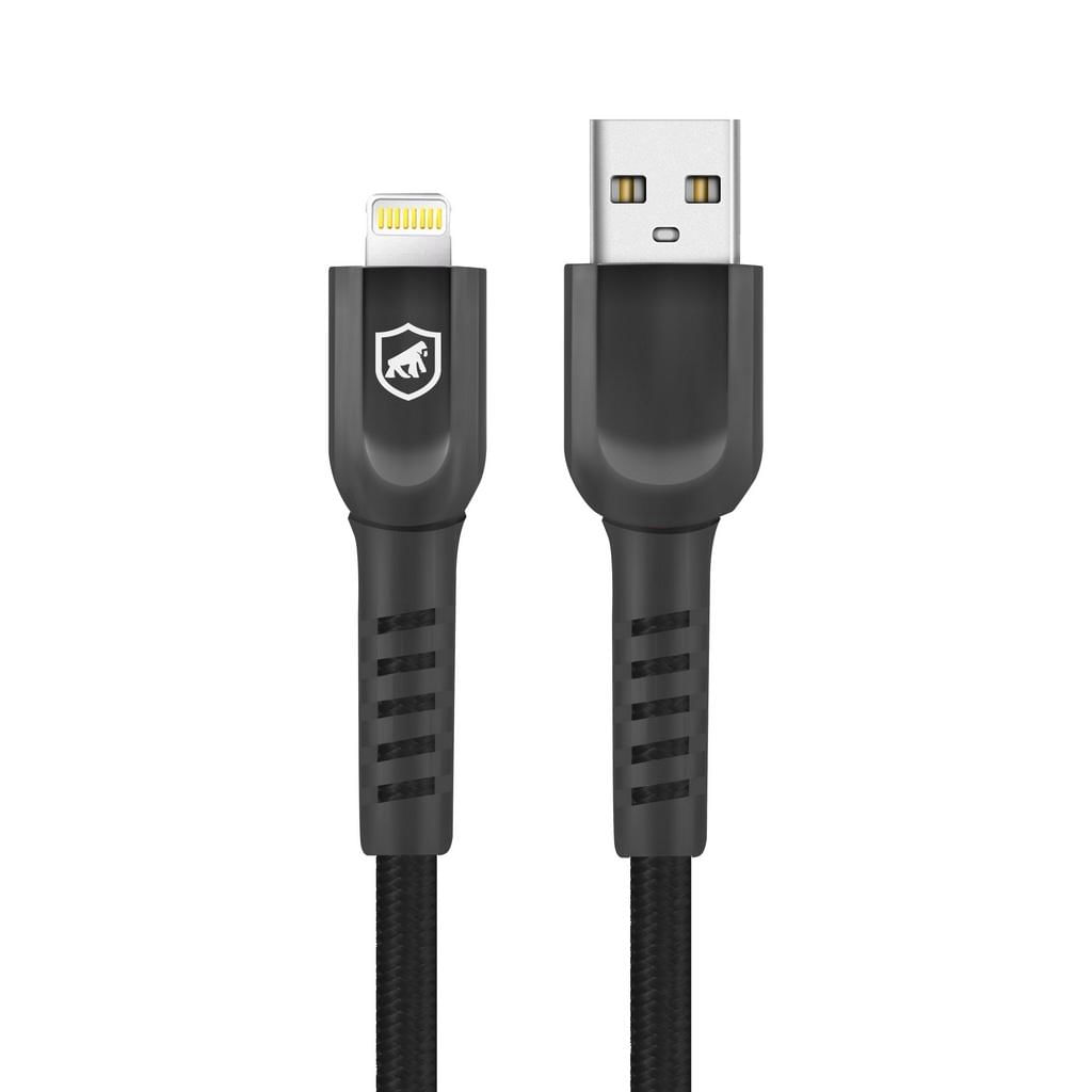 Cabo Dual Shock Preto Lightning (2M) - Gorila Shield