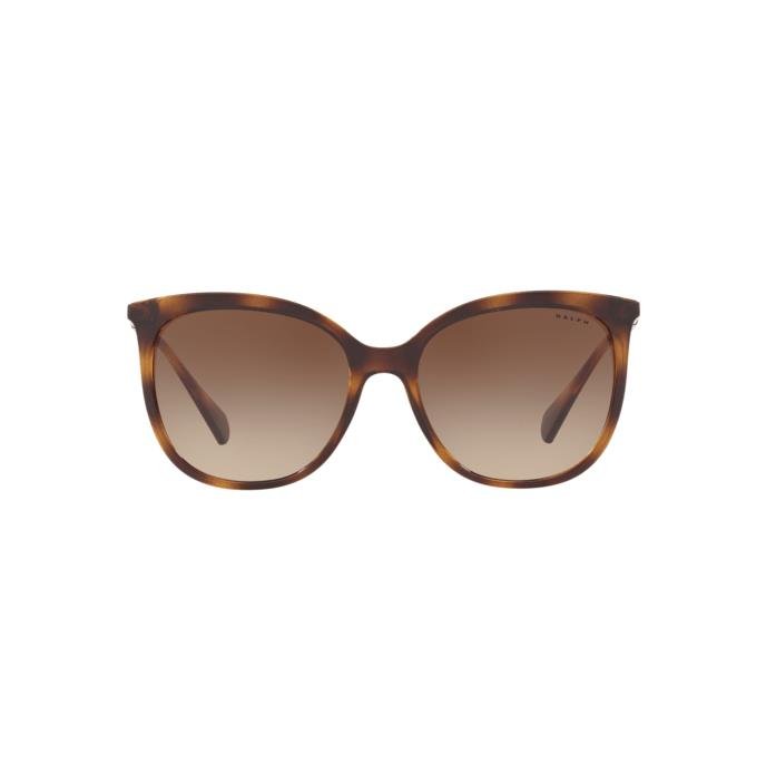Óculos Ralph By Ralph Lauren Ra5248 500313 Tartaruga Lente Marrom Degradê Tam 56