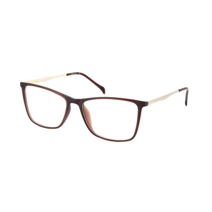 Óculos De Grau Einoh Mt3054 C4 Marrom Lente Tam 54