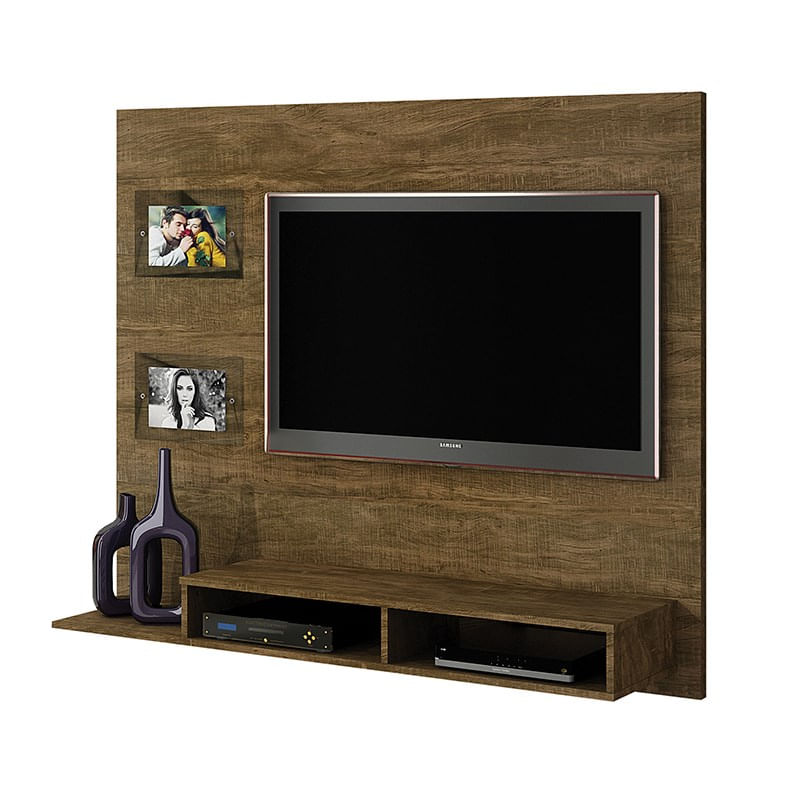 Painel Para Tv Até 46 Polegadas Hades Valdemóveis Ipê