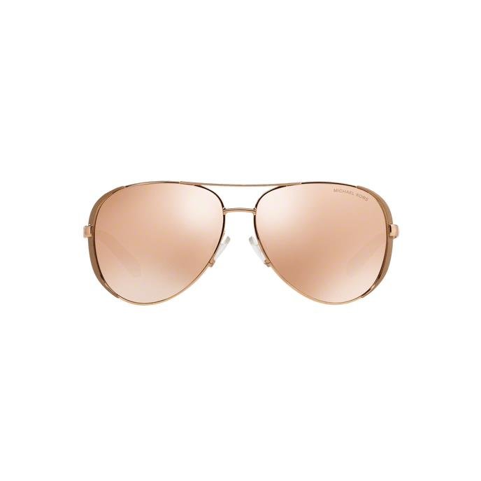 Michael Kors Chelsea Mk5004 1017R1 Rosa Lente Ouro Rosa Flash Tam 59