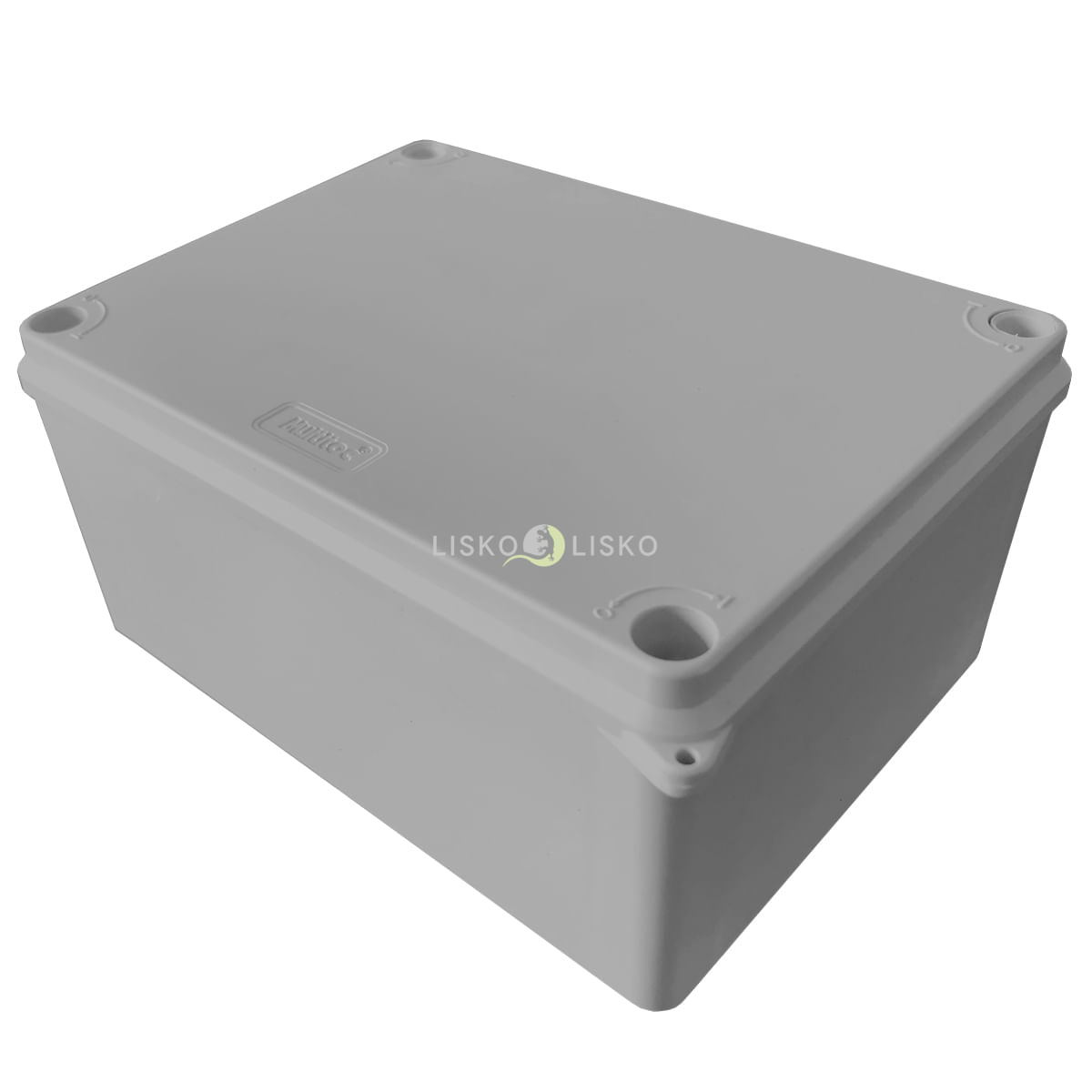Caixa De Passagem Sobrepor Elétrica 11X15x7 Cinza Multitoc