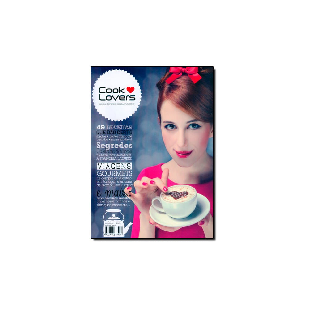 Livro - Revista Cook Lovers - Nº1 Ano 2013