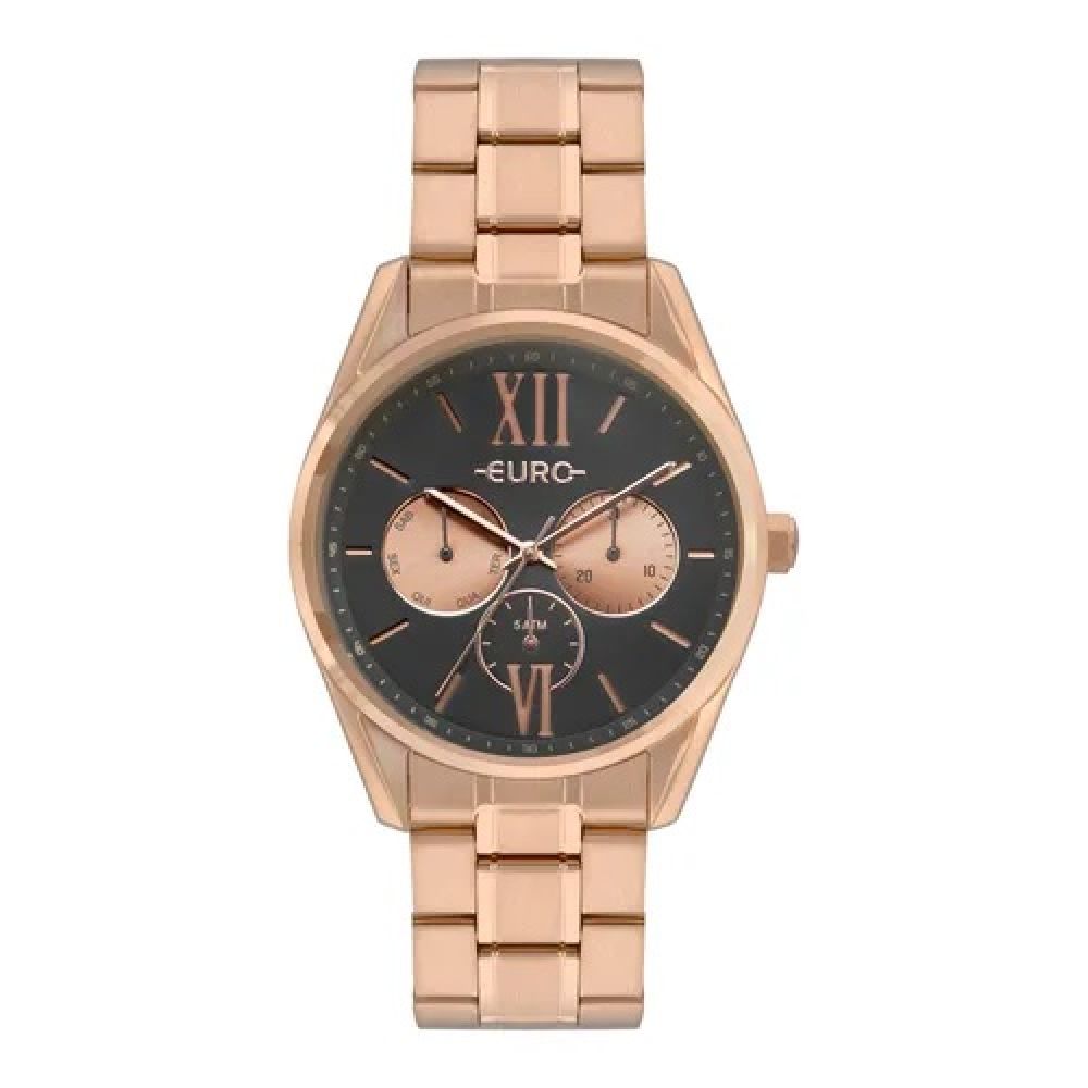 Relógio Euro Multi Glow Feminino Rose Eu6p79ae/4C