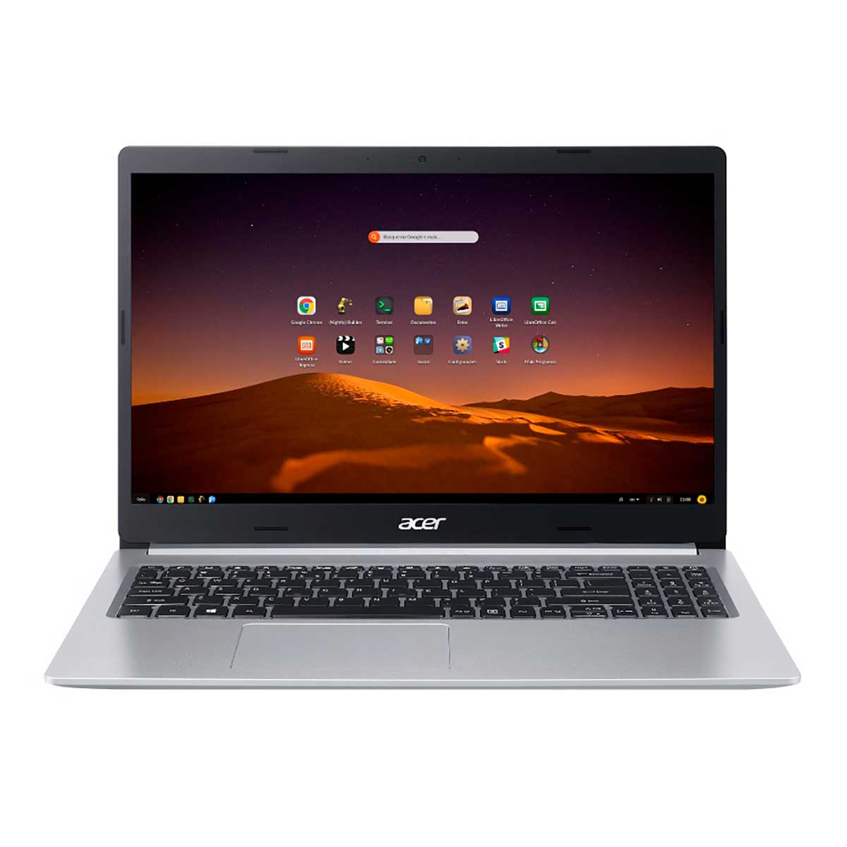 Notebook Acer Aspire 5 A515-54-557C Intel Core I5-10210U 4Gb 256Gb Ssd Endless Os Tela 15.06' Cinza
