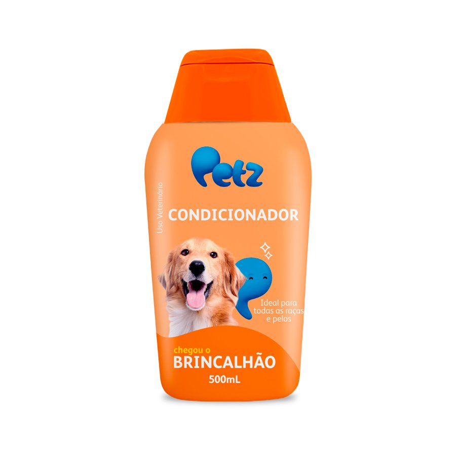 Condicionador Chegou O Brincalhão Petz Para Cães 500Ml
