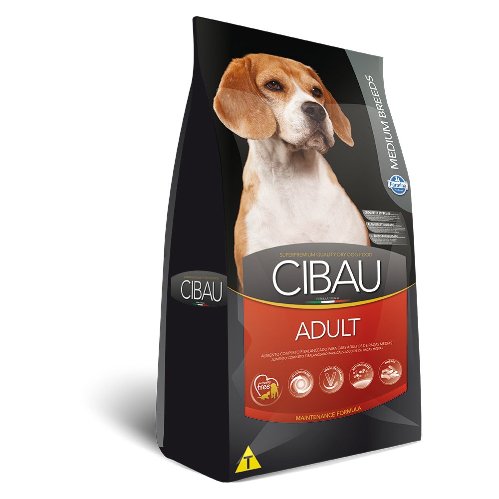 Ração Cibau Para Cães Adultos De Raças Médias - 15Kg