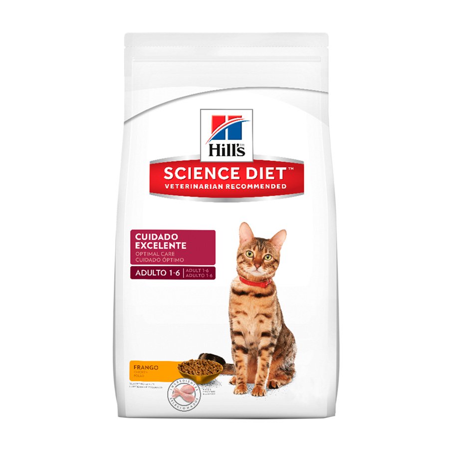Ração Hills Cuidado Excelente Para Gatos Adultos - 3Kg