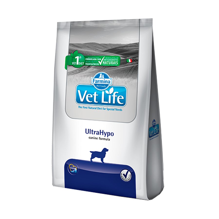 Ração Ultrahypo Vet Life Para Cães - 10,1Kg