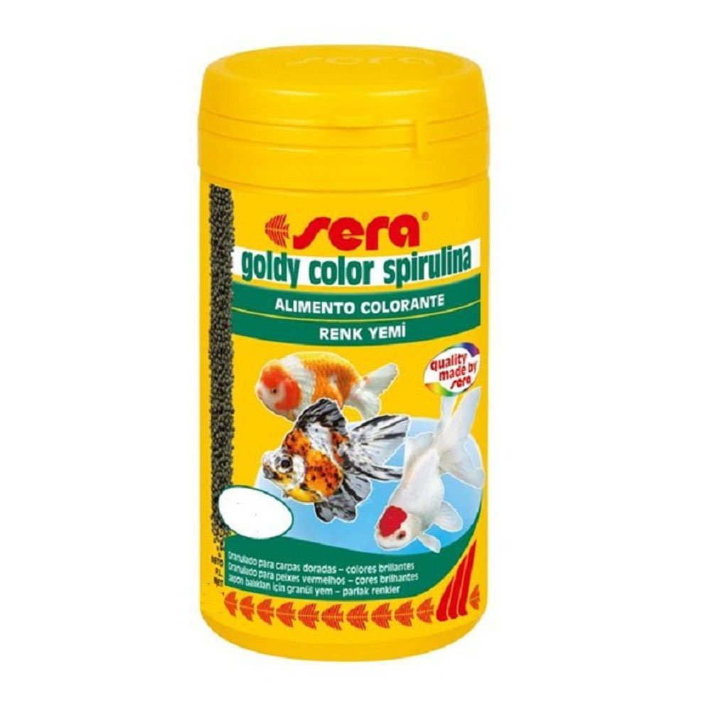 Ração Sera Para Peixes Goldy Color Spirulina - 39G