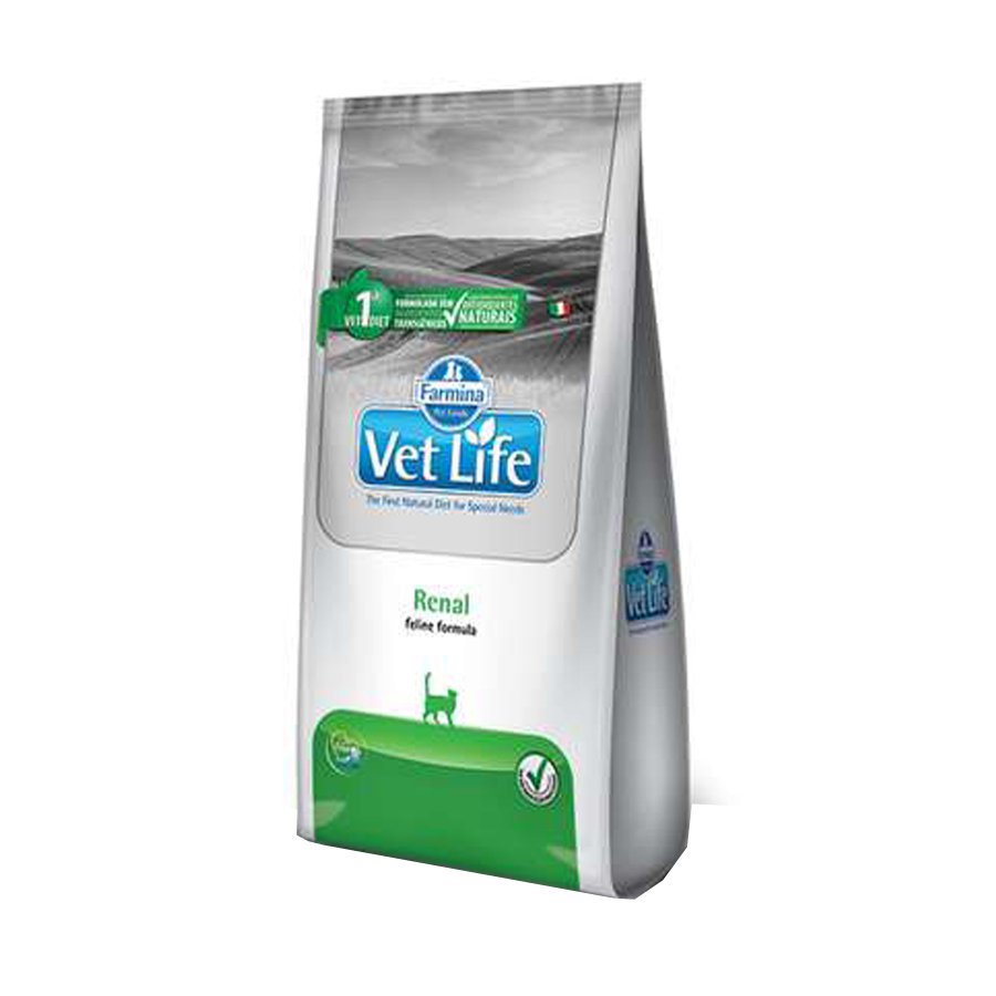 Ração Vet Life Natural Renal Para Gatos Adultos - 400G