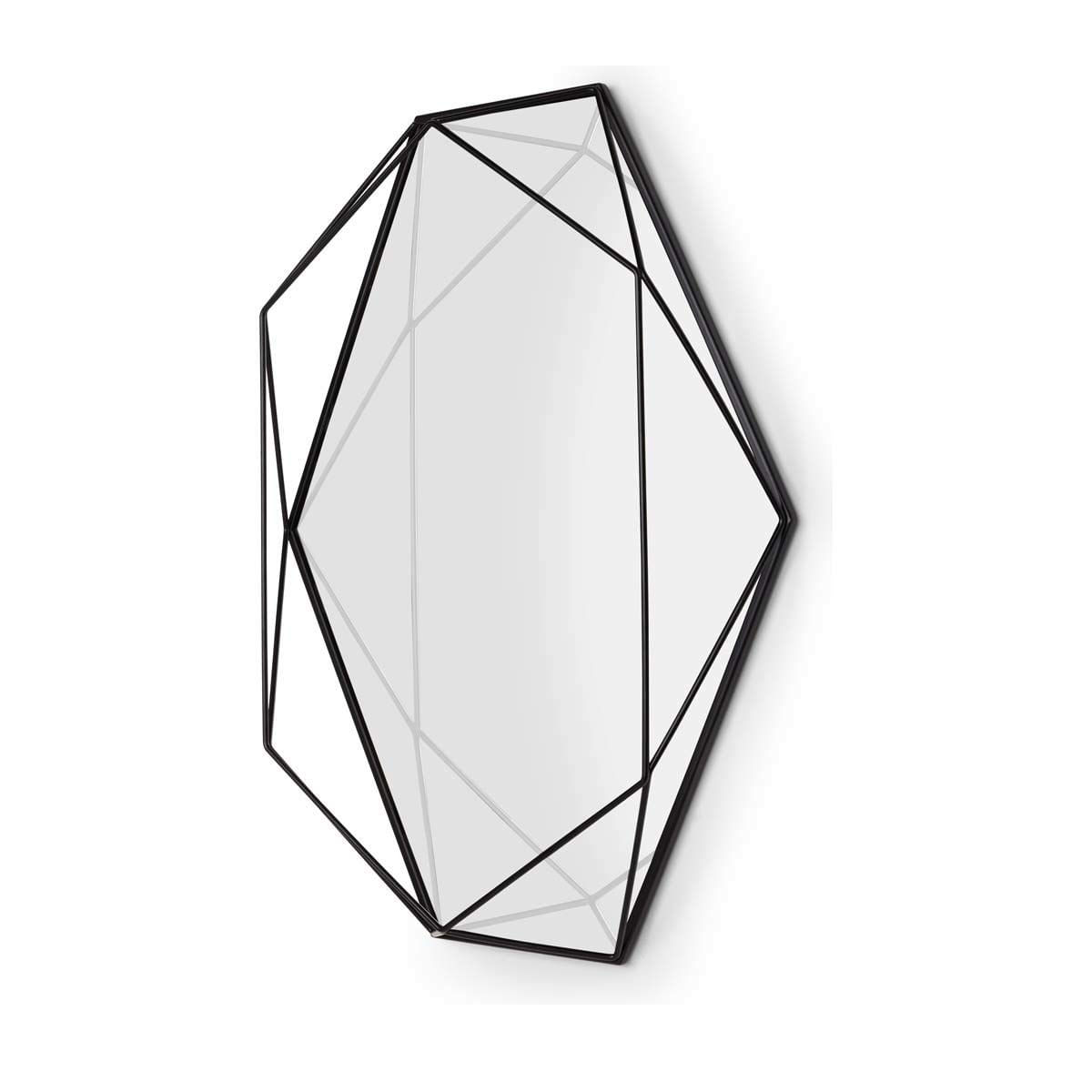 Espelho Prisma 56X42 Cm Metal Preto Umbra