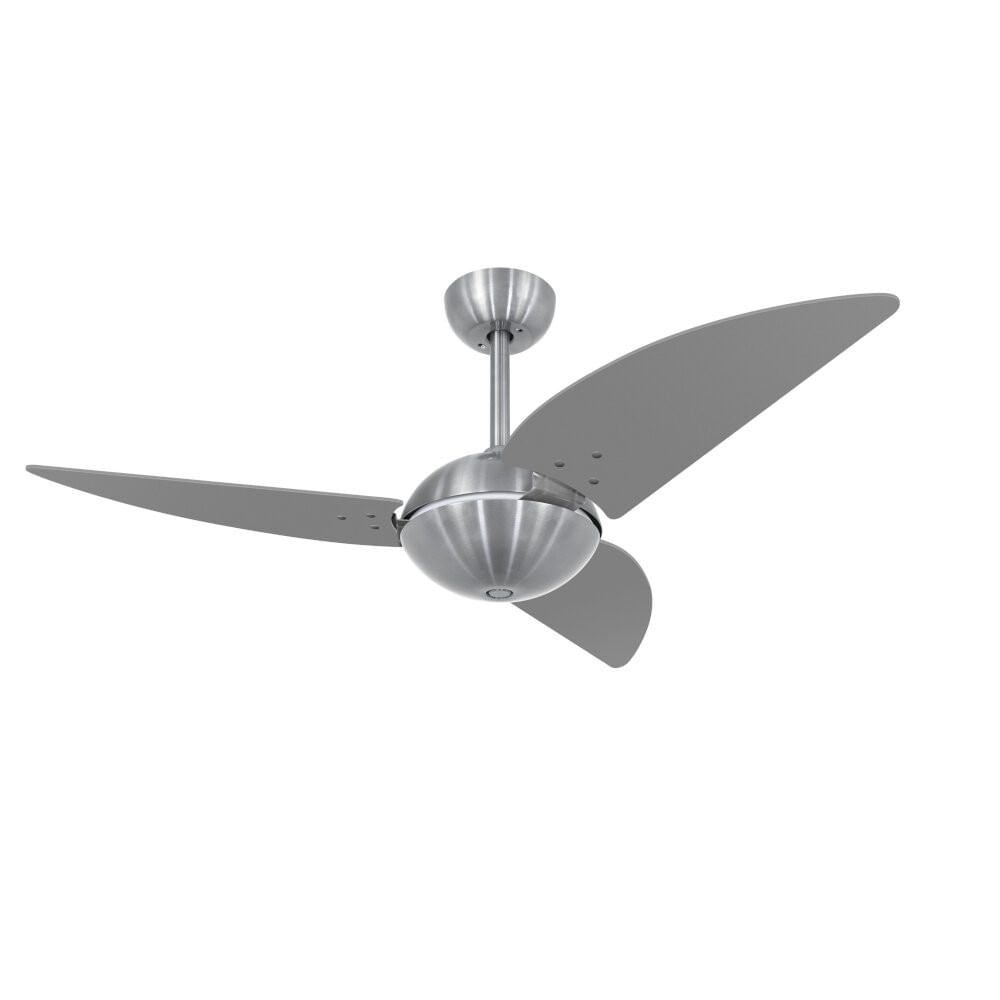 Ventilador De Teto Escovado 3 Pás Office Class Titânio 127V
