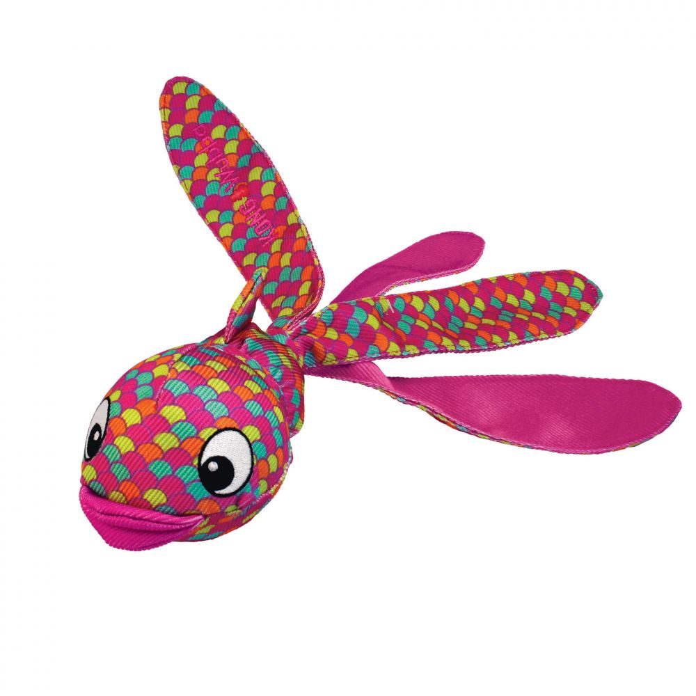 Brinquedo Kong Wubba Finz Rosa Grande