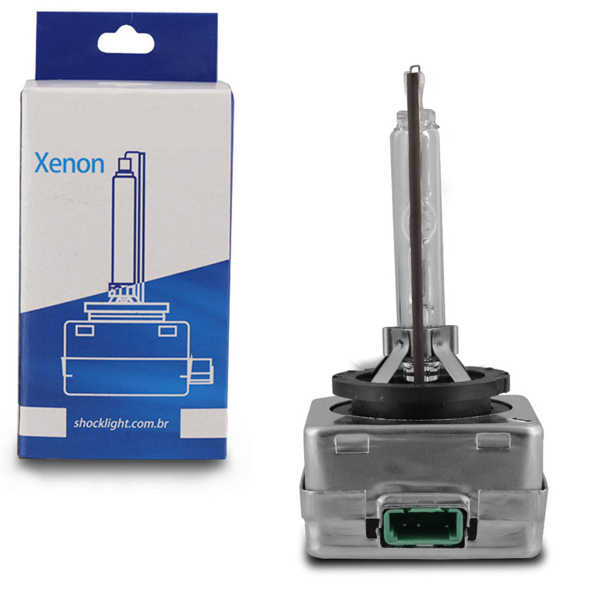 Lâmpada Xênon Reposição D3s Pk32d-5 5500K 35W 12V Luz Branca Aplicação Farol