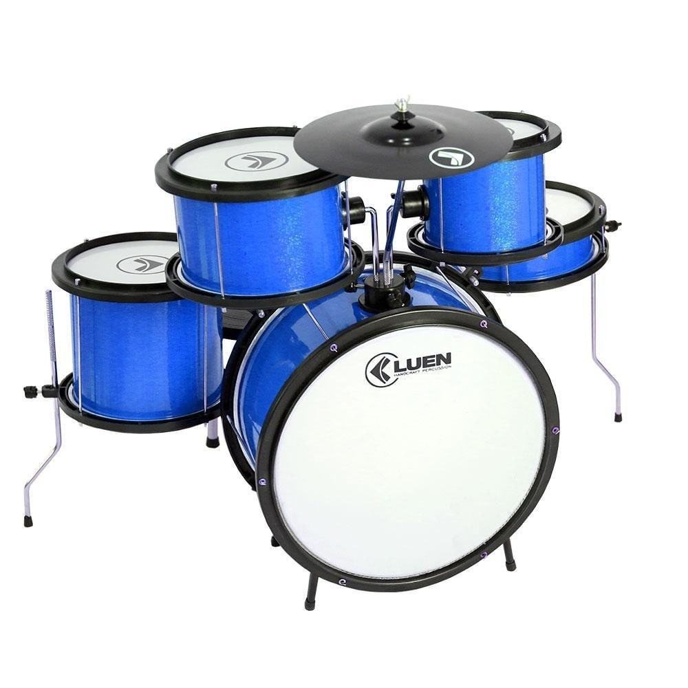 Bateria Infantil Luen Pop Azul 44003Az