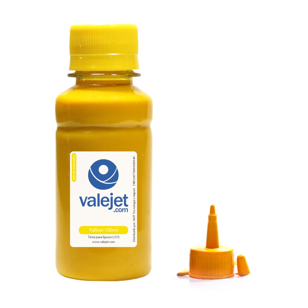 Compatível: Tinta Sublimática Para Epson L575 Bulk Ink Yellow 100Ml Tinta Sublimática Para Epson L575 Bulk Ink Yellow 100Ml