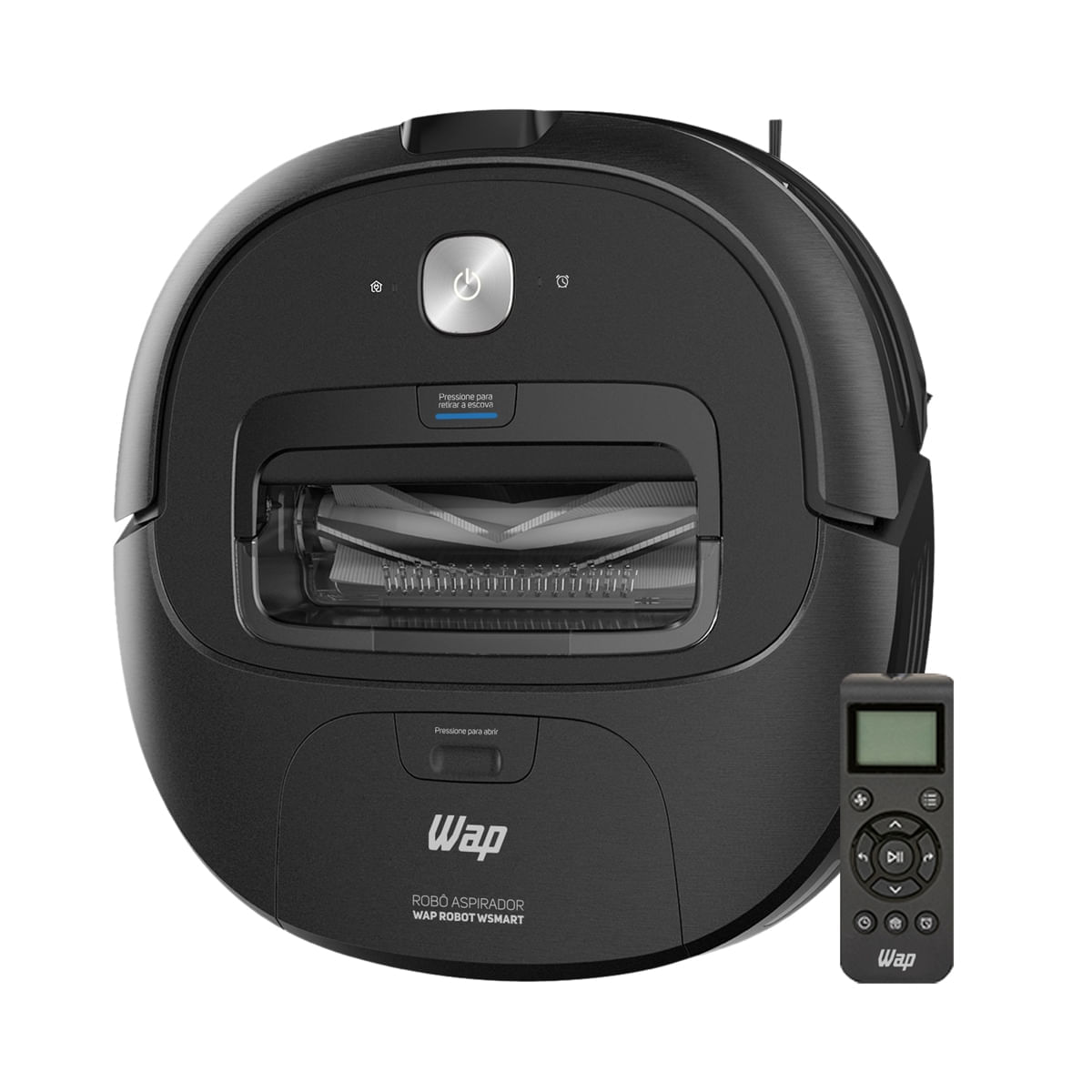 Imagem Robô Aspirador De Pó Wap Wsmart 450ml Controle Remoto Bivolt