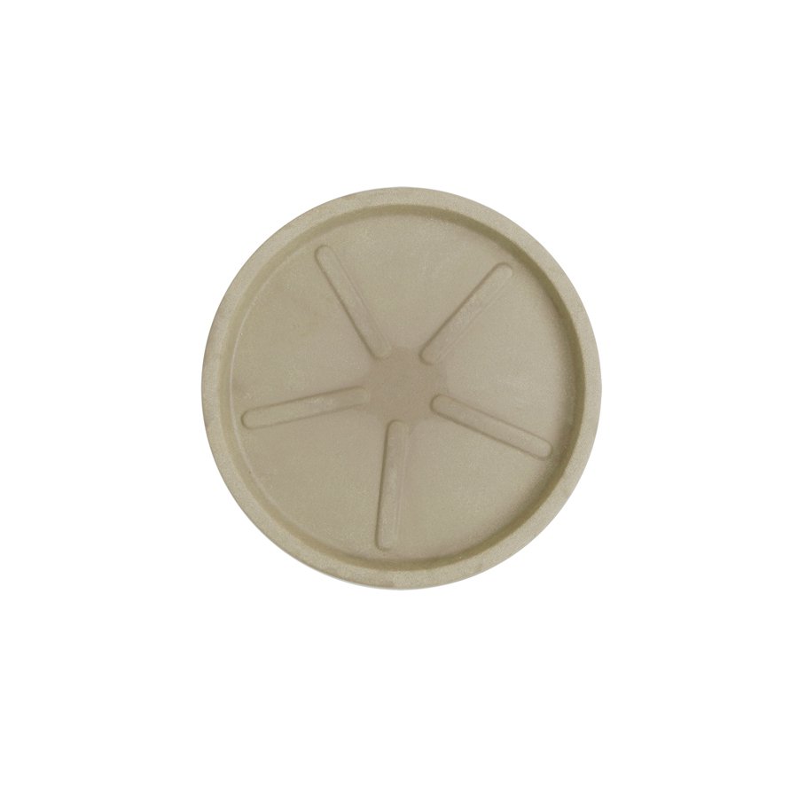 Prato Vasart Para Vaso Redondo Camurça - 40 X 3 Cm