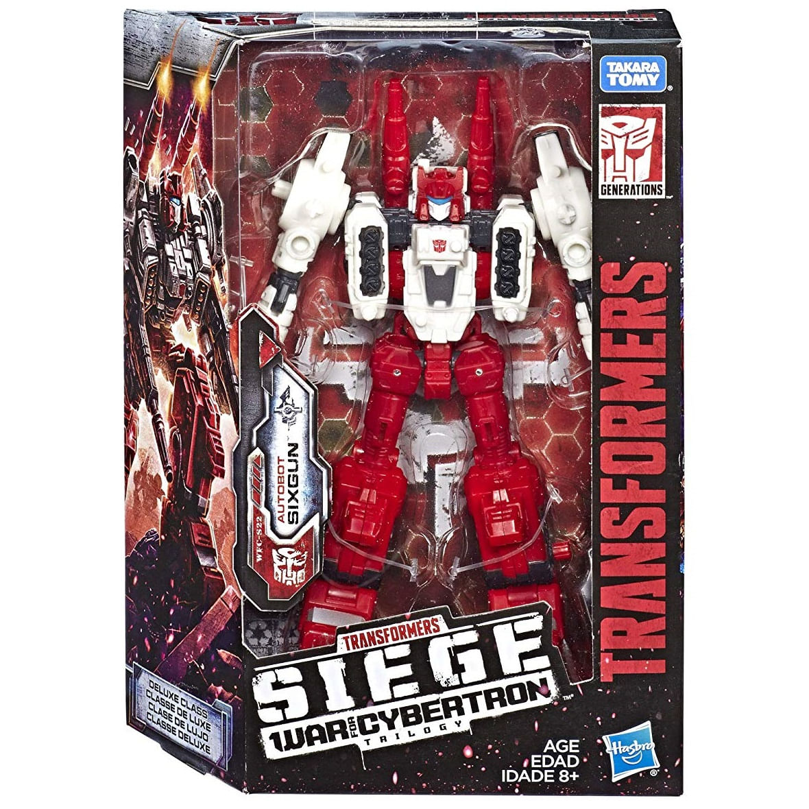 Transformers Siege War For Cybertron Trilogy Sixgun E3432