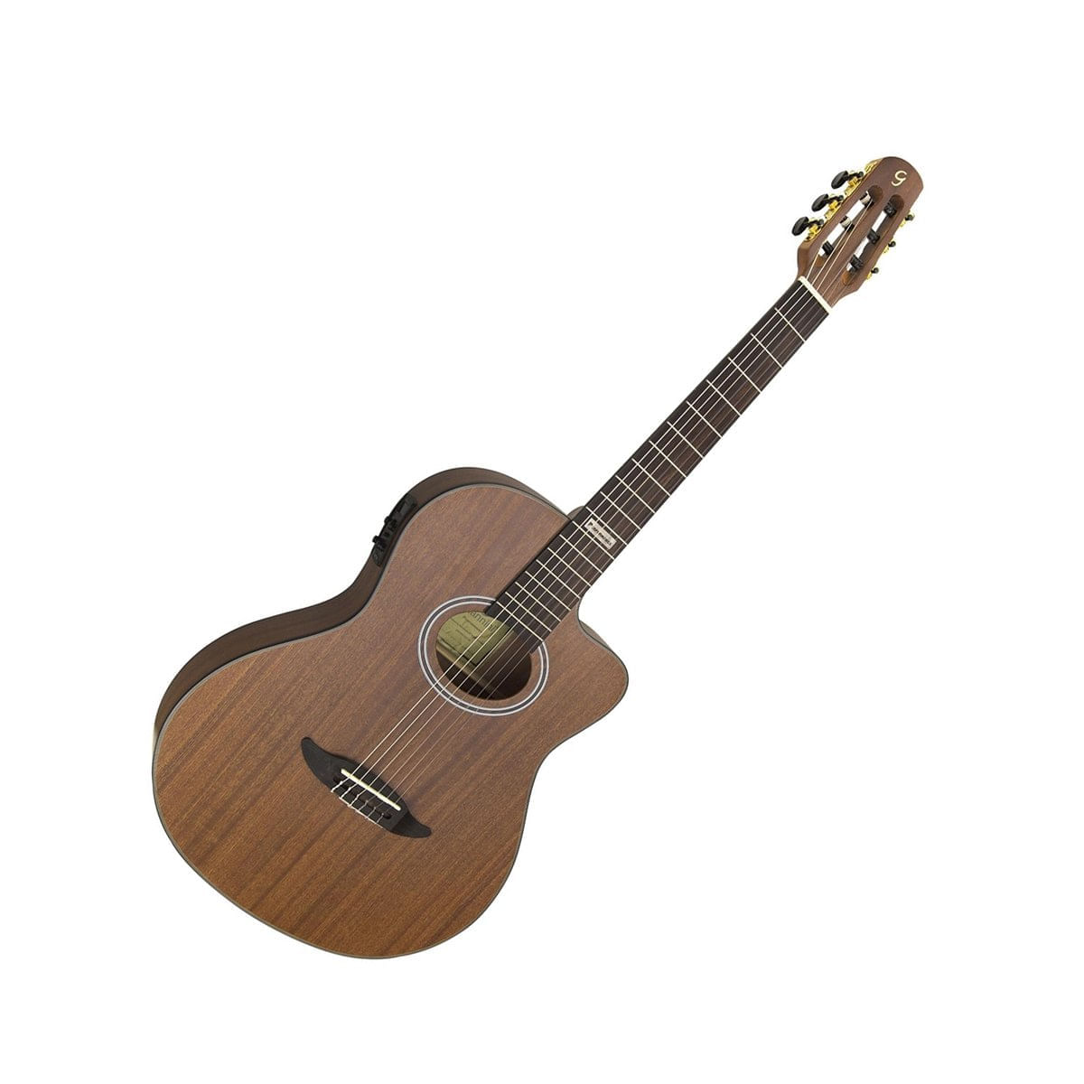 Violão Eletroacústico Cutaway Nylon Cetim De Noz Gnf-3 Giannini