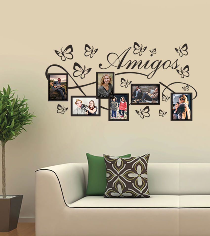 Adesivo Decorativo De Parede Para Fotos De Amigos Lindo