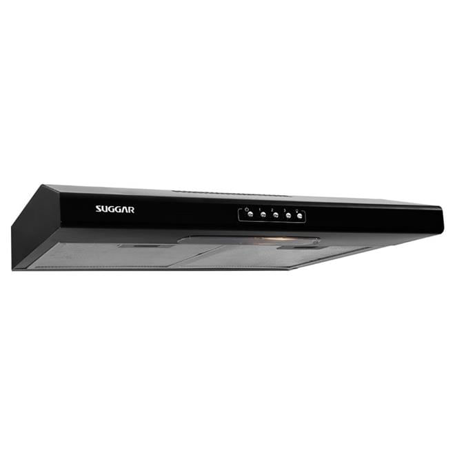 Depurador Slim 60Cm 105W 3 Velocidades Preto Suggar - 127V