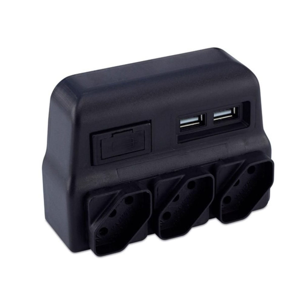 Pino Multiplicador Com Carregador Usb - Force Line (110V/220V)