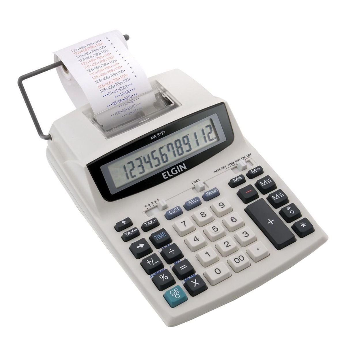 Calculadora Elétrica Com Bobina Bivolt Ma-5121 Elgin